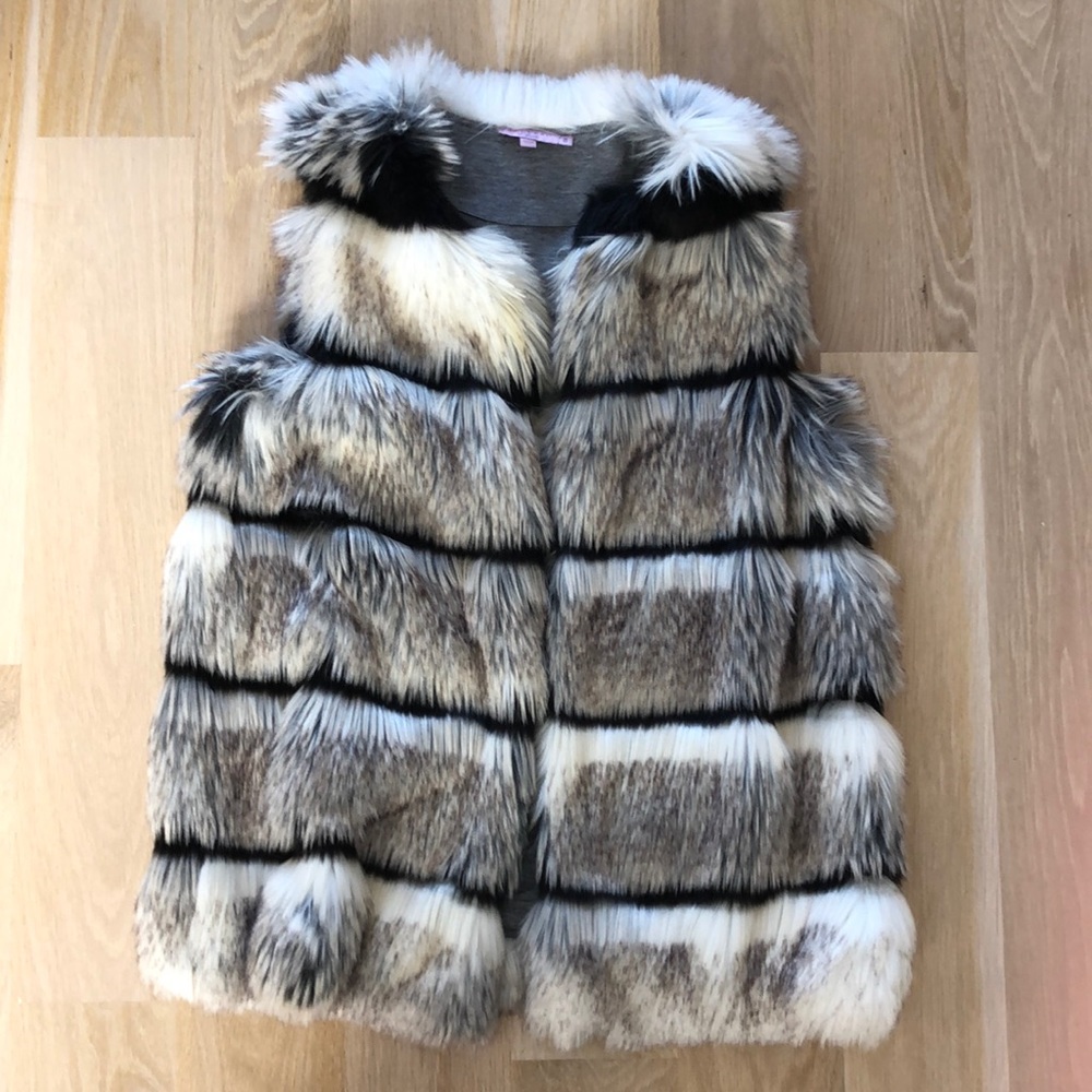 Calypso st. Barth faux fur vest